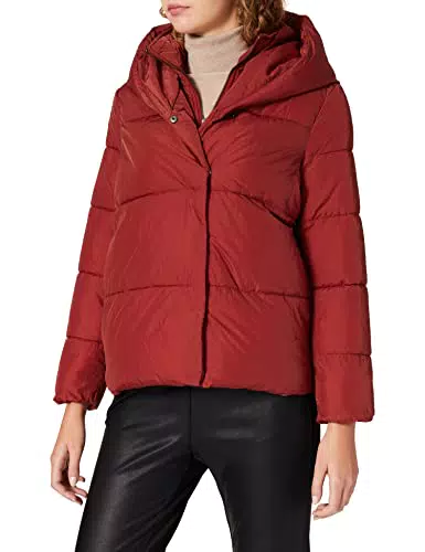 Only Onlsydney Sara Puffer Jacket CC Otw Giacca, Roasted Russet