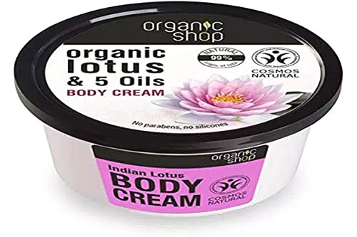 Organic Shop indiano loto e 5 oli crema corpo, 250 ml