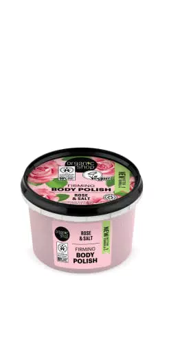 Organic Shop Pearl Rose - Smalto per il corpo, 250 ml