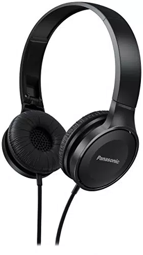 Panasonic RP-HF100M Cuffie Stereo a Padiglione, Suono Potente con Driver da 30 mm