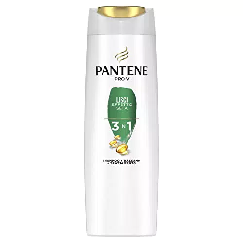 Pantene Pro-V Lisci Effetto Seta 3 in 1 Shampoo + Balsamo + Trattamento