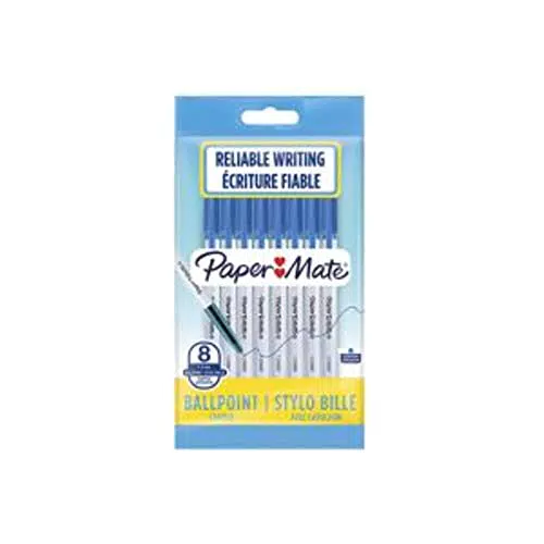 PAPERMATE Busta Penne a Sfera con Cappuccio 045, Punta 1.0 mm