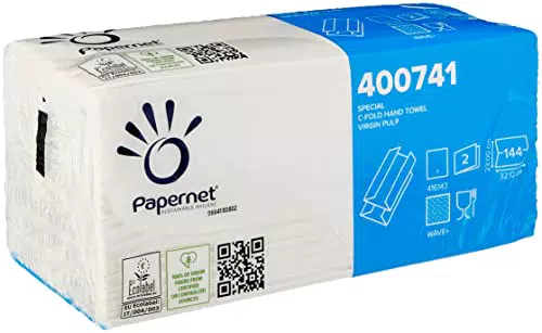 Papernet Asciugamani di carta, piega a C, 1 confezione