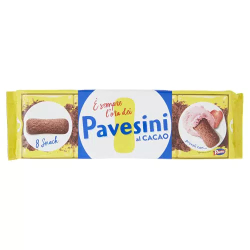 Pavesi Pavesini Biscotto Leggero al Gusto Cacao per Colazione O Gustoso Break