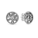 Pendientes Pandora 297843CZ mujer plata
