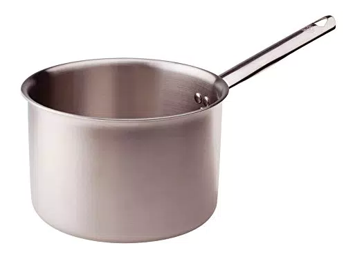 Pentole Agnelli ALIX105ALIN24 Casseruola Alta con Manico in acciaio