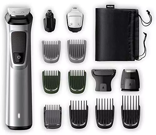 Philips MG7720 Groming Kit Serie 7000 Rifinitore Impermeabile 14 in 1 Barba