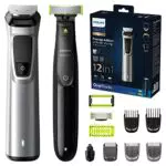 Philips Multigroom Serie 9000 12 in 1 con OneBlade, per Viso