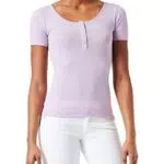 PIECES Pckitte SS Top Noos BC T-Shirt, Lavendula