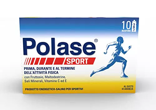 Polase Sport Integratore Alimentare, Magnesio e Potassio con Vitamina C