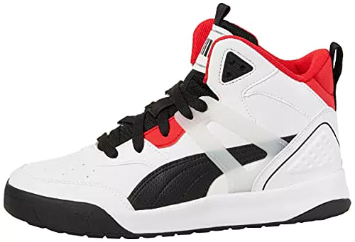 PUMA Backcourt Mid, Sneaker Unisex - Adulto, Bianco