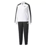 PUMA Baseball Tricot Tuta Cl, Track Donna, Colore Bianco
