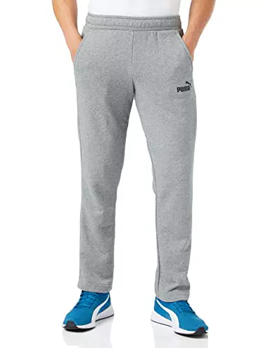 Puma Ess Logo S TR Op SRL, Pantaloni Uomo, Grigio, XXL