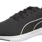 PUMA Flyer Flex Knitcarpe da Corsa Unisex-Adulto, Black White