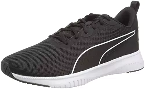 PUMA Flyer Flex Knitcarpe da Corsa Unisex-Adulto, Black White