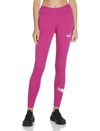 PUMA Leggings grafici Power, Collant Donna, Fucsia Festival