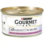 Purina Gourmet Diamant Umido Gatto Fiocchi di Tonno in Gelée con Orata