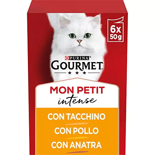 Purina Gourmet Mon Petit Umido Gatto Carni Delicate Anatra