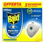Raid Night & Day Ricarica, Antizanzare Elettrico, Repellente Mosche