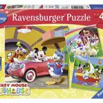 Ravensburger 92475 Tutti amano Topolino Puzzle 3x49 pezzi