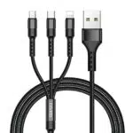 RAVIAD Multi Cavo di Ricarica, 3 in 1 Multiplo Cavetto Micro USB Tipo C Nylon Intrecciato Cavo di Ricarica USB per Samsung Galaxy/Huawei/Honor/Redmi/Nexus 6P 5X/Google Pixel/Kindle/LG -1.2M