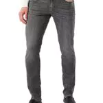 Replay Anbass Aged, Jeans Conico, Uomo, Grigio