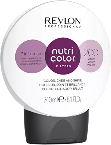 Revlon Professional Nutri Color Filters, Maschera per Capelli Colorante 3 in 1