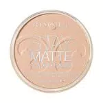 Rimmel London Cipria Compatta Stay Matte - Polvere Opacizzante a Lunga Tenuta per Pelli Grasse e Miste - Peach Glow - 14 g