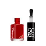 Rimmel London Smalto Unghie 60 Seconds Super Shine - Asciugatura Rapida e Lunga Durata - 315 Queen Of Tarts! - 8 ml