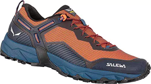 Salewa MS Ultra Train 3 Scarpe da Trail Running, Dark Denim/Red Orange