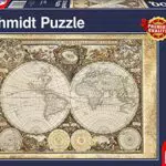 Schmidt Mappamondo Storico, Puzzle, 2000 Pezzi, Colore Multicolore
