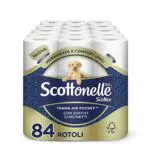 Scottonelle Carta Igienica Soffice e Trapuntata, Confezione da 84 Rotoli