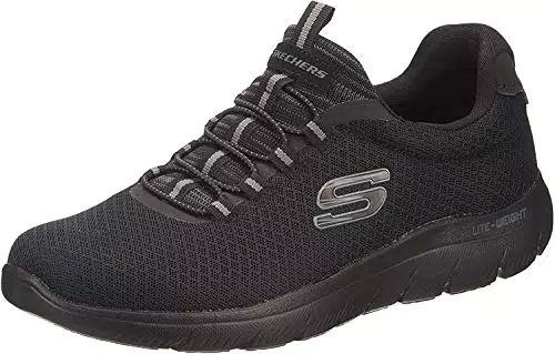 Skechers Summits, Scarpe Uomo, Black Shadow Dark