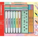 STABILO Pastel Collection Set  Confezione mista 13 pezzi: 6 swing cool pastel