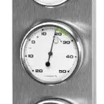 Sunartis 3-4013 THB197 Stazione metereologica in acciaio INOX con barometro