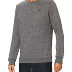 Superdry Vintage Logo Emb Crew Casual Uomo, Grigio, Small