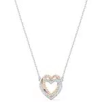 Swarovski CollanaSwarovski Infinity, Cuore, Bianco, Mix di placcature