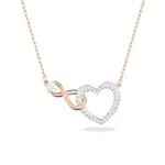 Swarovski Collana Swarovski Infinity, Infinito e cuore
