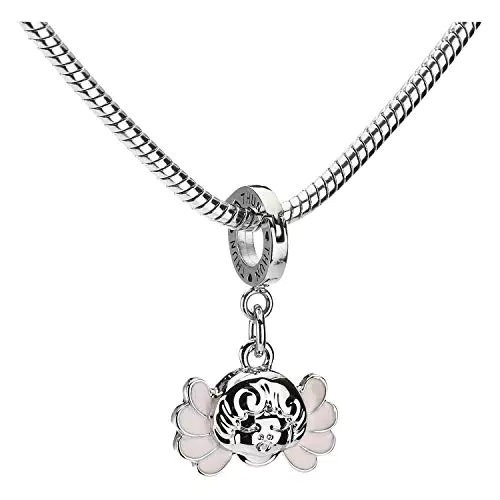 THUN - Charm Mom Angelo Bimba - Zama placcata - Ottone Placcato - Acciaio Inossidabile - Smalto a Freddo - 1