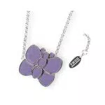 THUN - Collana con Ciondolo Glossy Farfalla - Gioielli Donna - Ottone Rodiato
