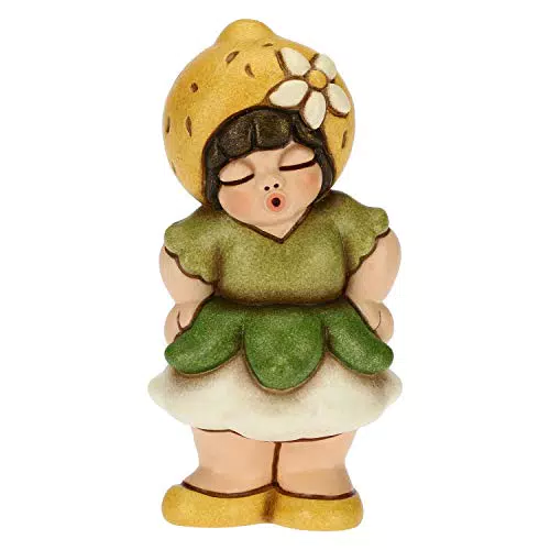 THUN - Soprammobile Bimba con Costume da Limone - Accessori per la Casa da Collezionare - Linea Thunibelle - Formato Piccolo - Ceramica - 4