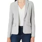 TOM TAILOR 1024520 Jersey Blazer, 11282 Silver Grey melangé