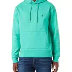 Tommy Hilfiger 1985 Hoody Felpa con Cappuccio, Aloha Green