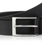 Tommy Hilfiger Layton Adj 3.5 Cintura, Black, 85 cm Uomo