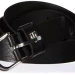 Tommy Hilfiger TH Timeless Belt 2.5 Cintura, Black, 90 Donna