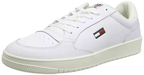 Tommy Jeans Remote 1A, Scarpe da Ginnastica Uomo, Bianco