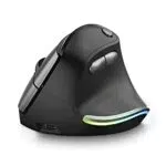 Trust Bayo Mouse Verticale Wireless Ricaricabile, Mouse Ergonomico Senza Filo