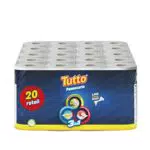 Tutto Pannocarta 3 in 1, 20 Rotoli di Carta Multiuso