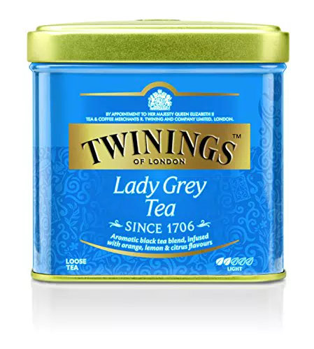 Twinings, Lady Grey Tea, Tè nero Aromatizzato con Bergamotto