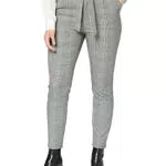 Vero Moda VMEVA HR Loose Paperbag Check P GA Noos Pantaloni
